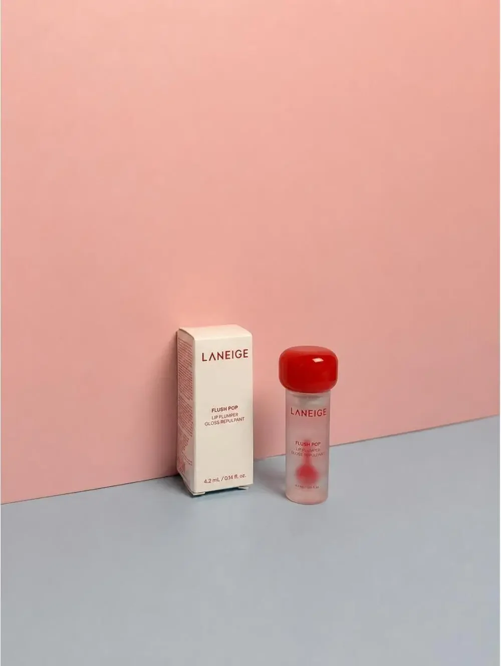Laneige  Pink and Red Makeup